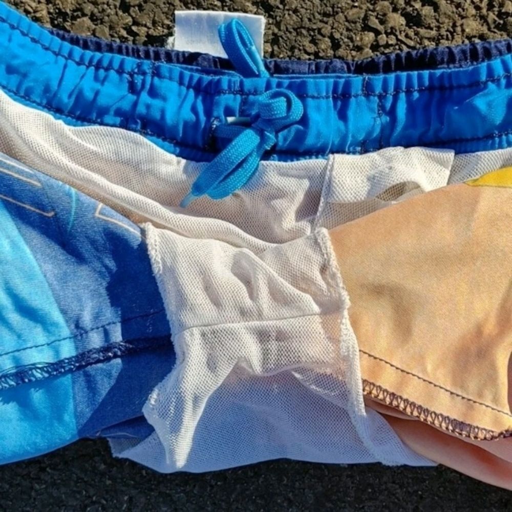 Vtg 1996 Yu-Gi-Oh! Boys Youth Swim Shorts Waist Size 24"  - Picture 9 of 10